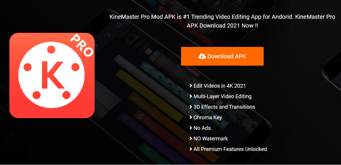 kinemaster pro hacked apk