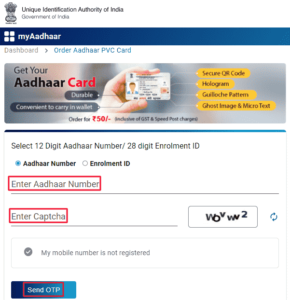 PVC Aadhaar Card Order Online Kaise Kare