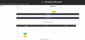 Rail Kaushal Vikas Yojana Form 2022