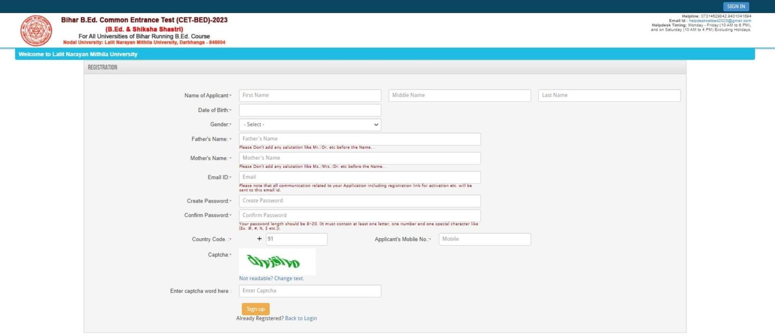 Bihar CET BED Admission Online Form 2023 Bihar B.ED Admission 2023