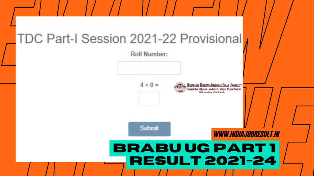 BRABU UG Part 1 Result 2023