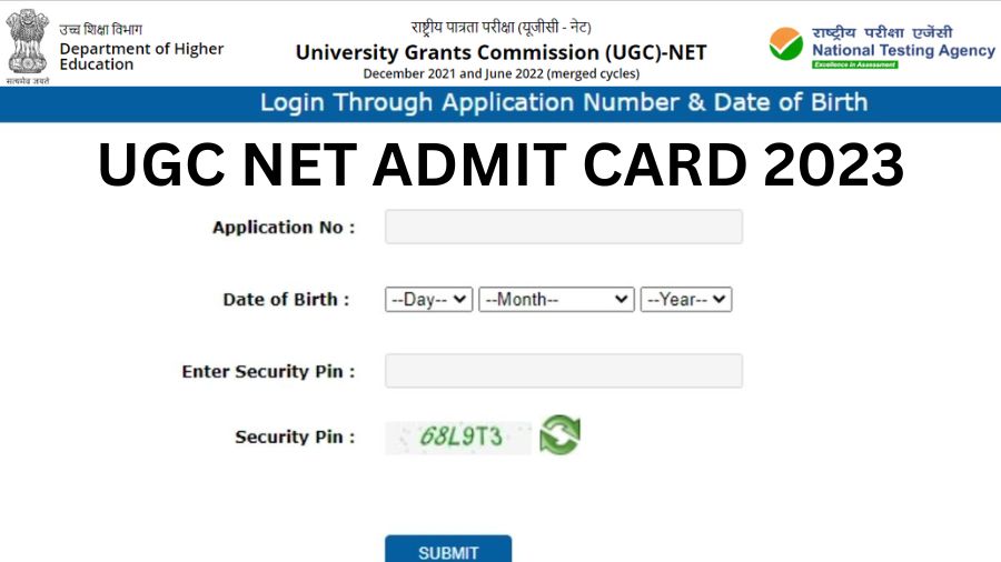 UGC NET June 2023 Admit Card Download, यूजीसी नेट एडमिट कार्ड 2023