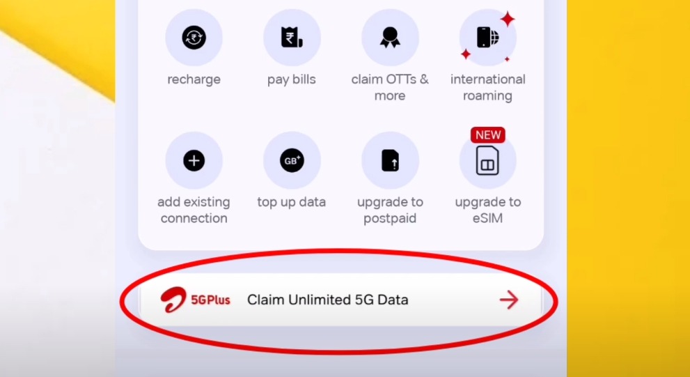 Truely Unlimited Airtel 5G Data